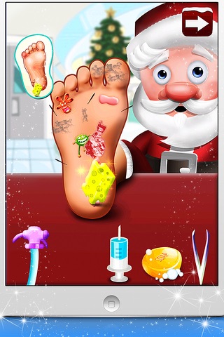 A Santa’s Foot Spa Salon - Little Doctor Saves the Christmas Presents 2015 screenshot 3