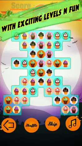 Game screenshot Halloween CupCake Crush Mania - free games for kids , boys and girls on halloween scary chill nights hack