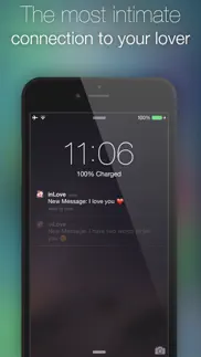 inlove - app for two: event countdown, diary, private chat, date and flirt for couples in a relationship & in love iphone screenshot 1