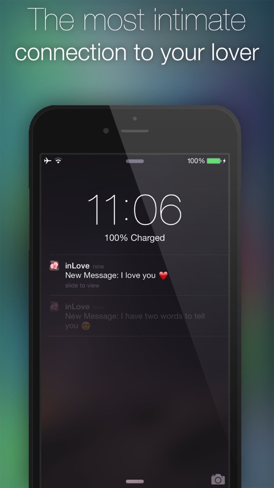 inLove - App for Two: Event Countdown, Diary, Private Chat, Date and Flirt for Couples in a Relationship & in Love - 1.00 - (iOS)