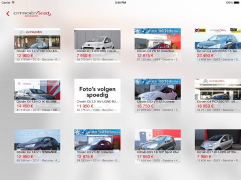 Occasions Citroën Select Netherlands HD screenshot 3