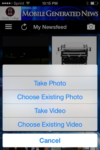 Grady College Mobile Generated News® screenshot 4