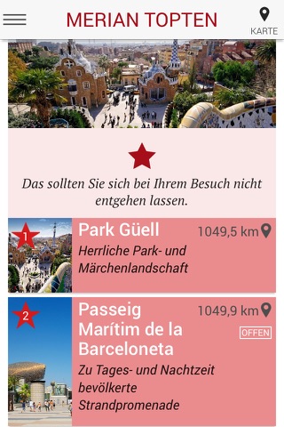 Barcelona Reiseführer - Merian Momente City Guide mit kostenloser Offline Map screenshot 3