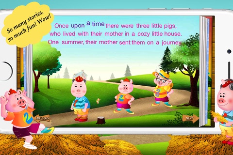 The Three Pigs by Story Time for Kids screenshot 2