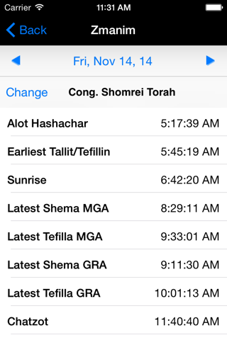 Cong. Shomrei Torah screenshot 3