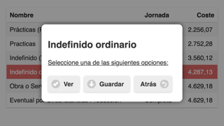 Screenshot #3 pour Simulador de contratacion laboral