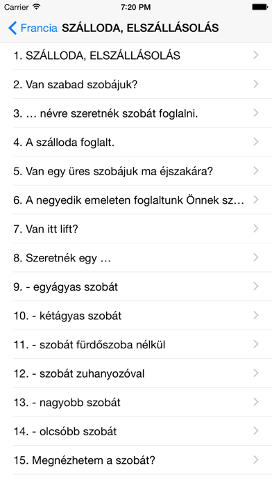 Screenshot #3 pour Útiszótár