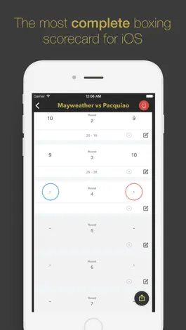 Game screenshot JudgePad (Boxing scorecard) mod apk