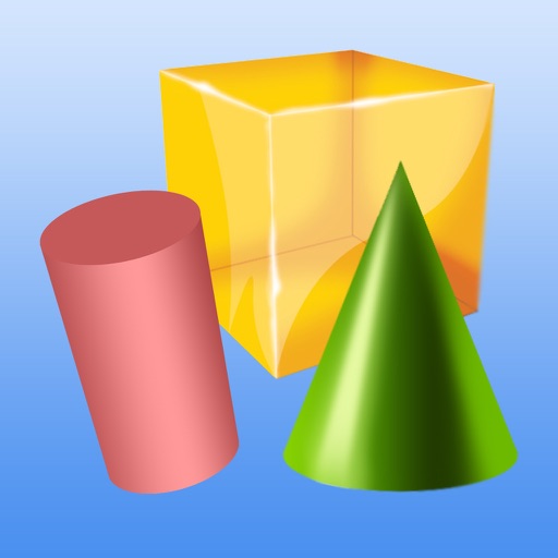 Math Geometry: Learning 2D and 3D Shapes iOS App