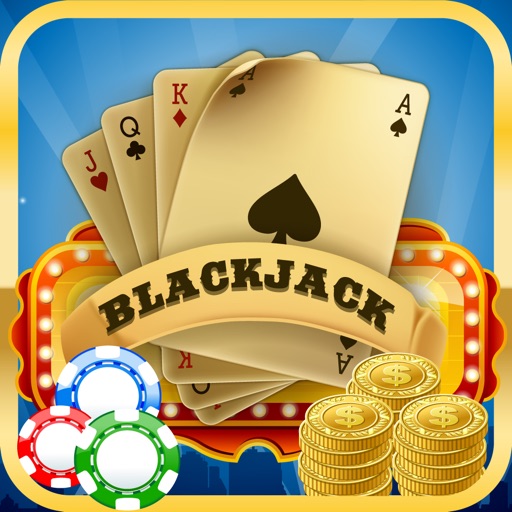 Black Jack 21 - Double Down Cards Game House & Vegas Casino Strategy Icon