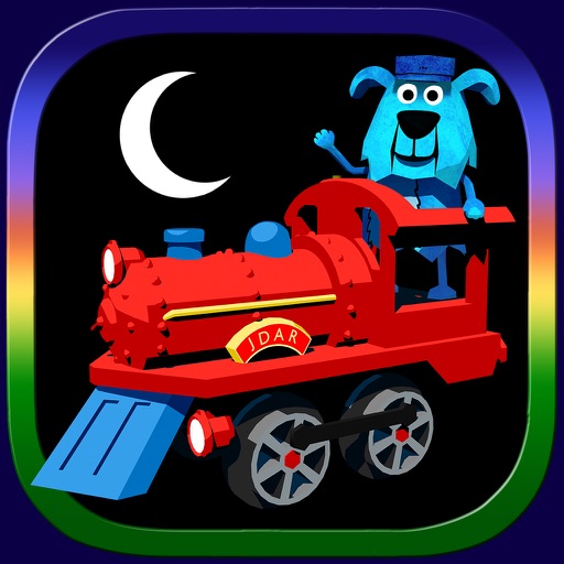 Sunset Train 3D - top fun railroad simulator game for kids iOS App