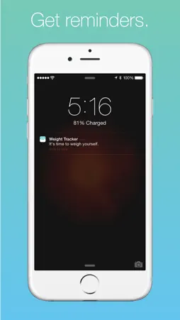 Weight Tracker! screenshot 4