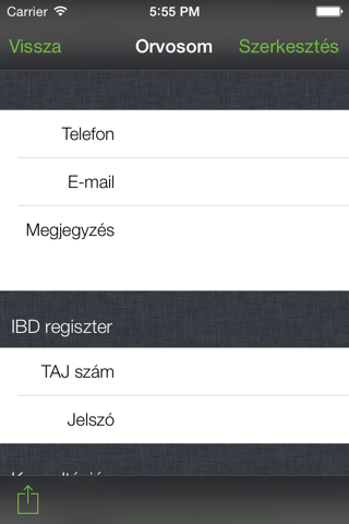 IBD Napló screenshot 4