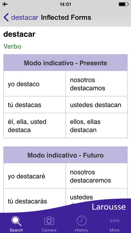 Larousse Spanish Basic Dictionary screenshot-3