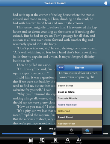 Screenshot #6 pour Bluefire Reader