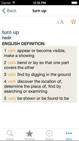 Game screenshot Malay<>English Dictionary apk