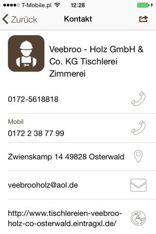 Veebroo - Holz GmbH screenshot 3