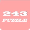 243 Game: Join the numbers and get to the 243 tile!