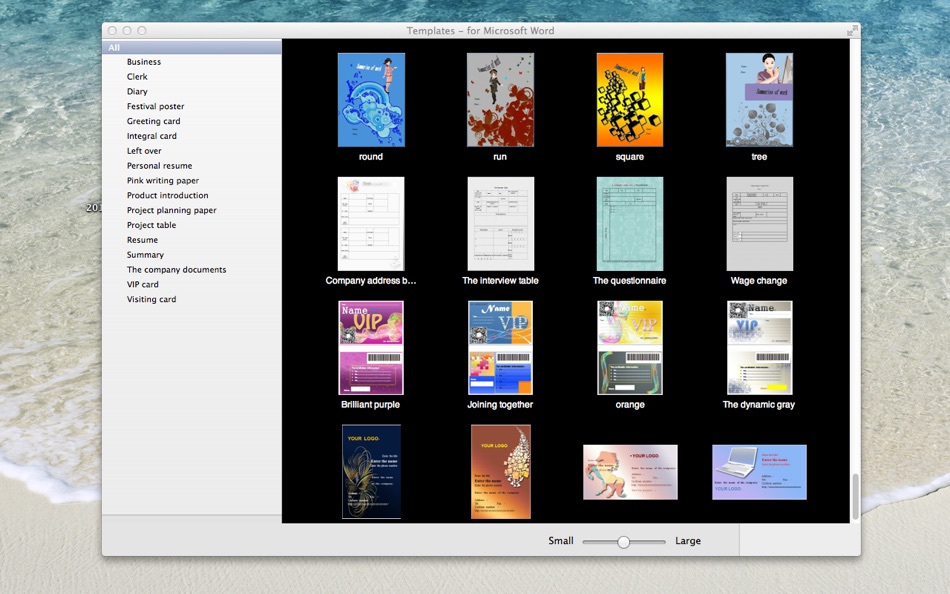 #3. Templates - for Microsoft Word (macOS) 由: 顺华 吕