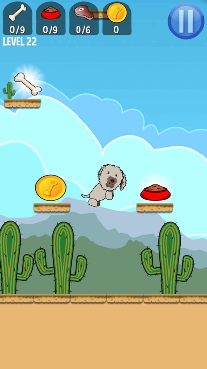 Happy Dog Jump - Golden Doodle screenshot-4