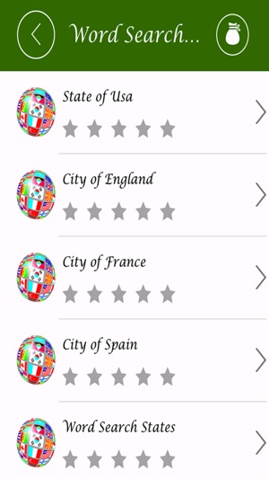 Word Search States