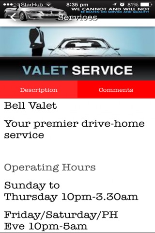 Bell Valet screenshot 3