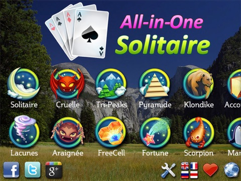 Screenshot #4 pour Solitaire Tout-en-Un Pro