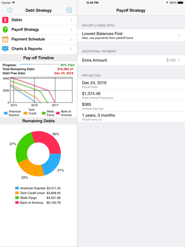 Screenshot #6 pour Debt Strategy