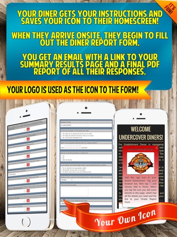 Undercover Diner a Mystery Shopping Program for Restaurants screenshot 2