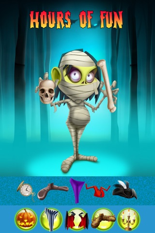 My Freaky Little Monsters and Zombies Dress Up Club Game - Advert Free App screenshot 3