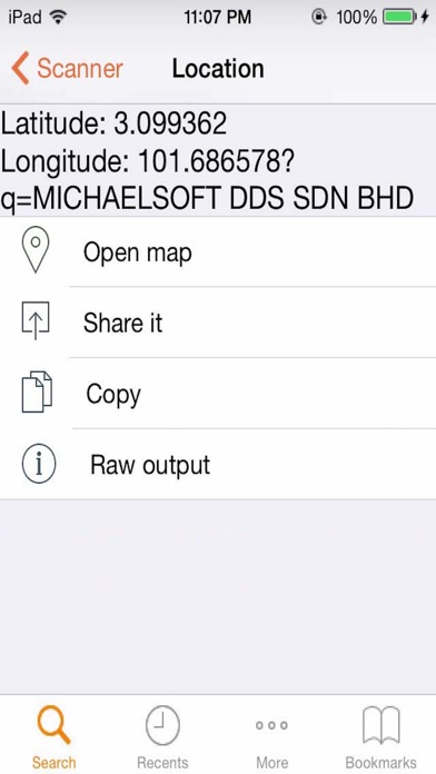 Simple Scan - QR Code Reader and Barcode Scanner App Free iPhone screenshot 4 - Utilities app