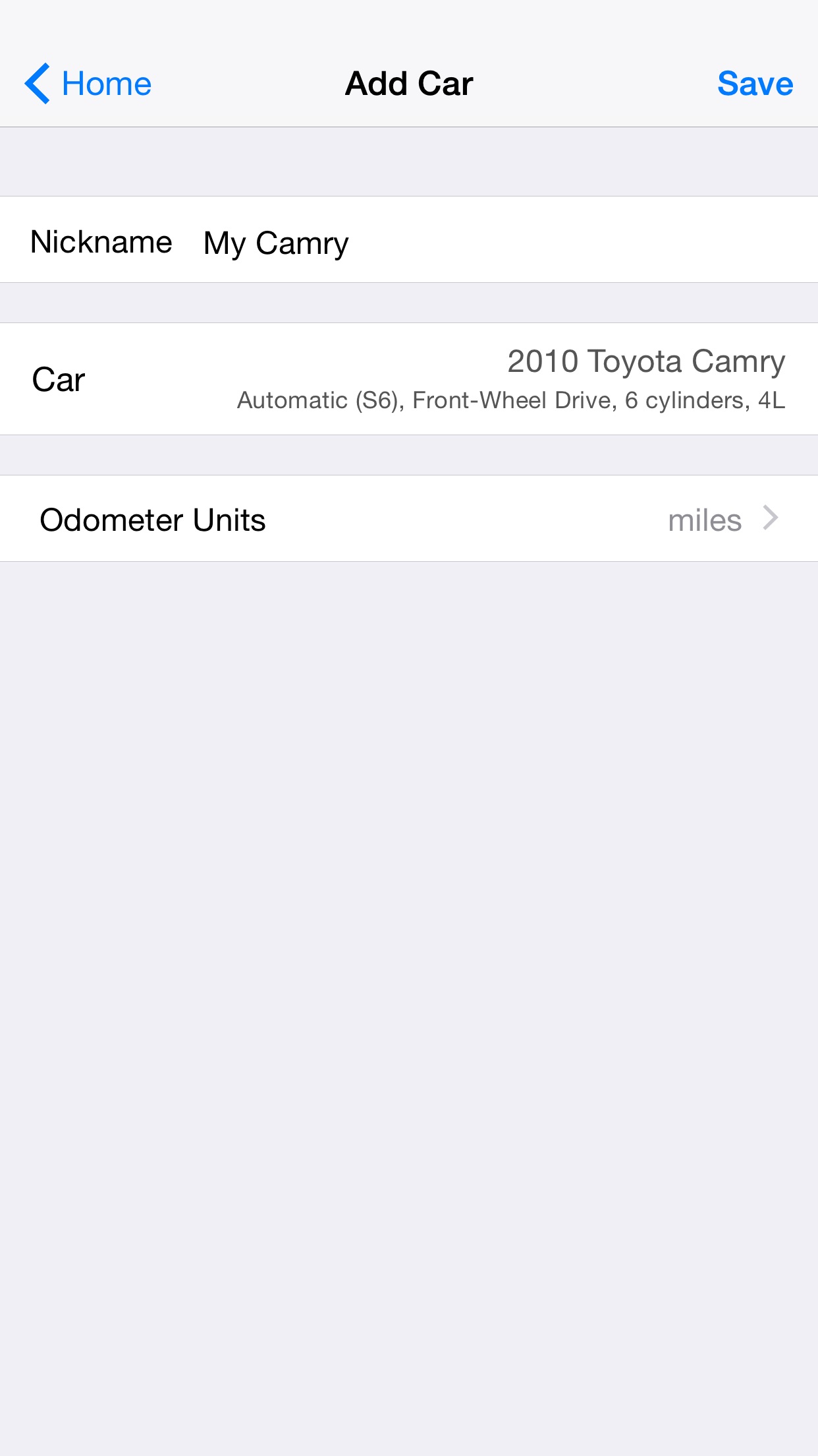 Screenshot 3 of Fuel Econ