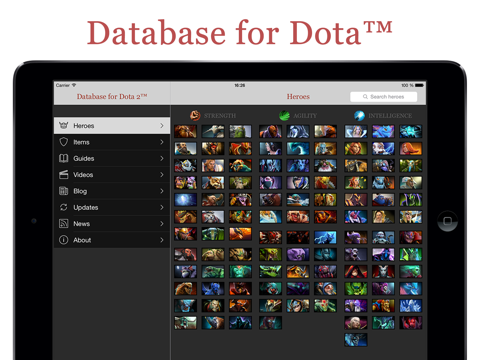 Screenshot #5 pour Database for Dota 2™