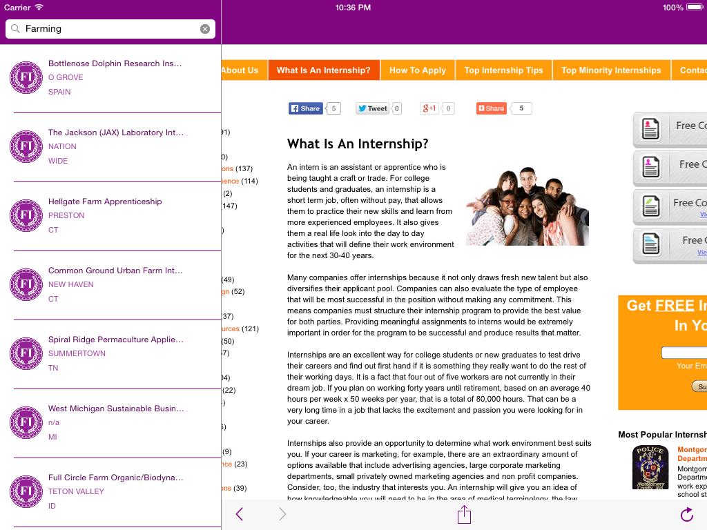 FindMoreInternships