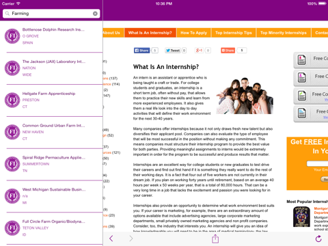 Screenshot #6 pour FindMoreInternships