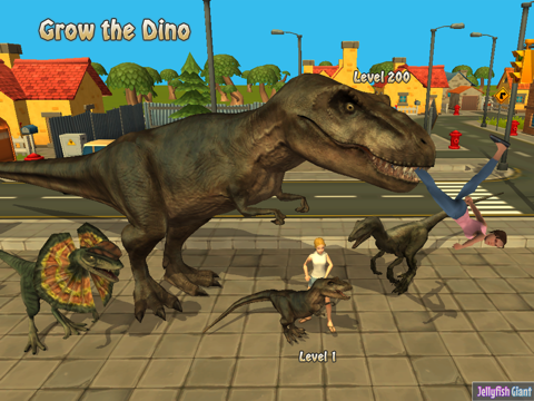 Screenshot #2 for Dinosaur Simulator Unlimited