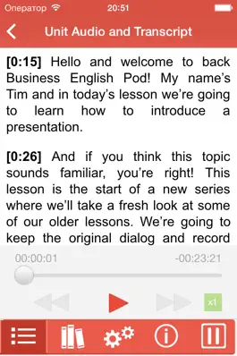Game screenshot English for Presentations by Business English Pod hack
