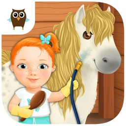 Sweet Baby Girl Cleanup 3 House Chores, Car Wash and Pony Care - Kids Game