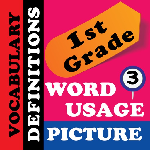 1st Grade Academic Vocabulary # 3 for homeschool and classroom icon