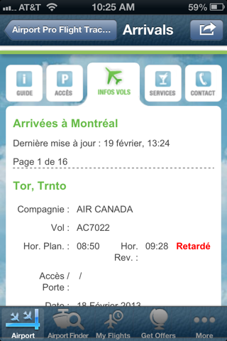 Montreal Airport (YUL) + Radar screenshot 3