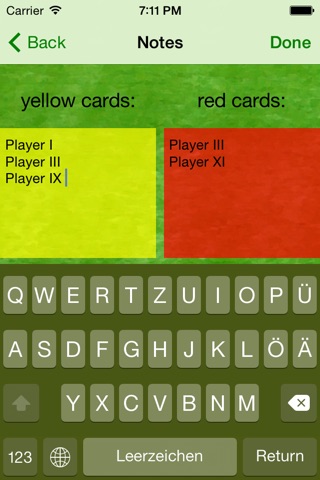 Referee screenshot 2