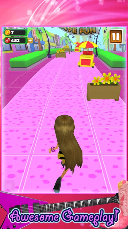 3D Fashion Girl Mall Runner Race Game by Awesome Girly Games FREE