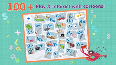 ABCs alphabet phonics games for kids based on Montessori learining approachのおすすめ画像3