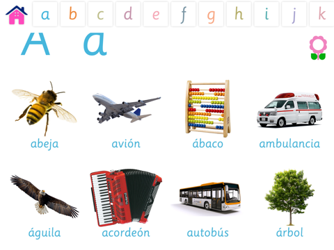 Libro de vocabulario alfabético para niños (Diccionario alfabético para Jardín de infantes y preescolar) iPad screenshot