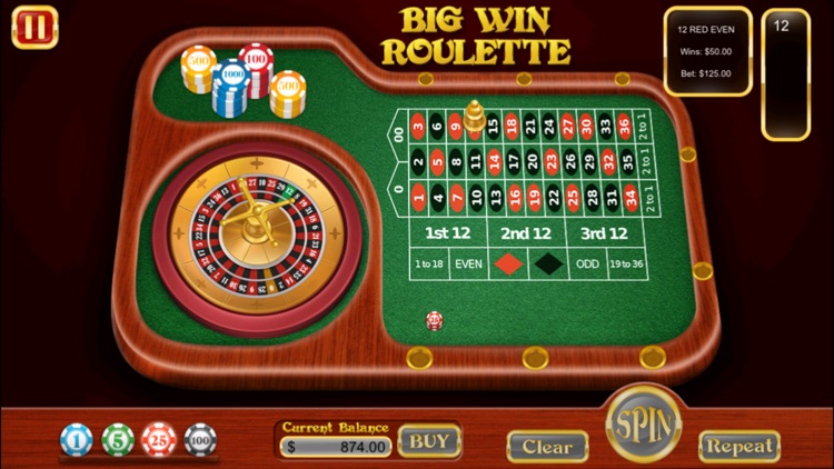 Big Win Casino - Free Casino Roulette screenshot-4