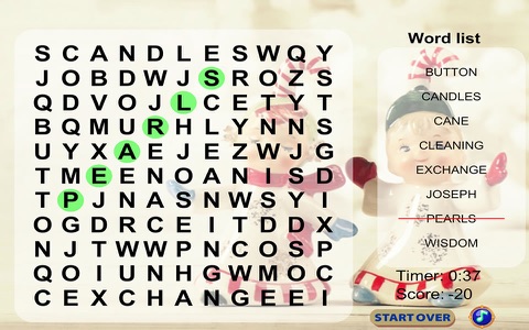 Holiday Word Search Free screenshot 2