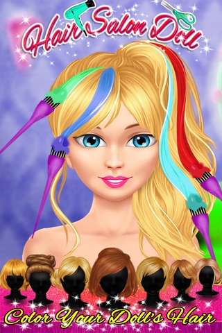 Pretty Girl Hair Salon - Color, Style & Curl Your Hair screenshot 4