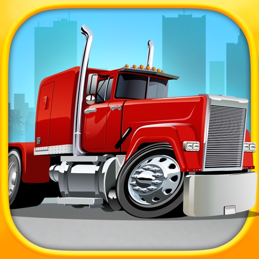 Trucks and Vehicles Puzzles - Logic Game for Toddlers, Preschool Kids and Little Boys