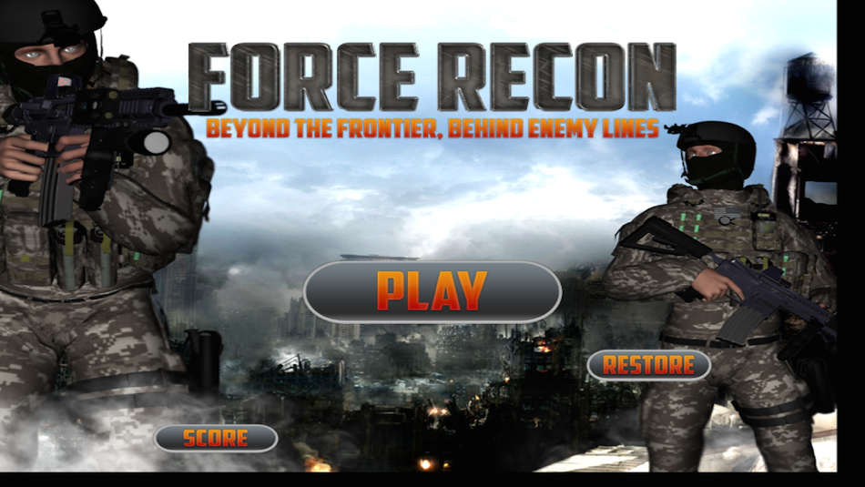 Force Recon Beyond the Frontier Behind Enemy Lines - 1.0 - (iOS)