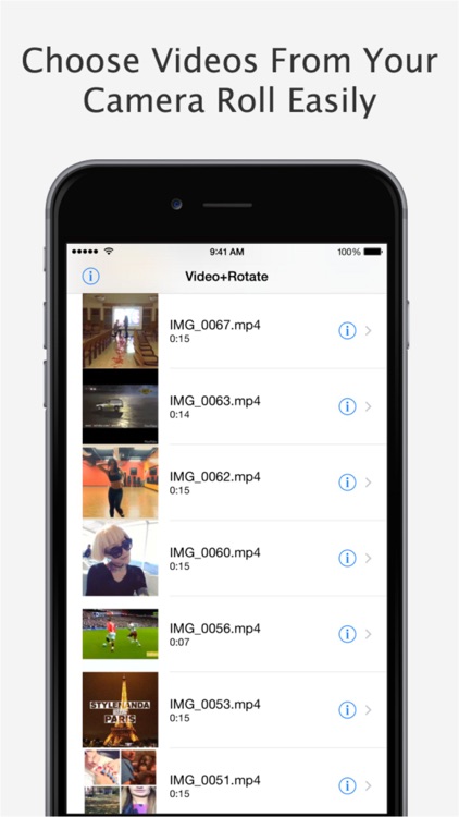 Video+Rotate & Flip FREE - for iPhone, iPod touch and iPad